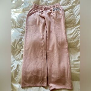 GAP Blush Pink Quilted Lounge Pants